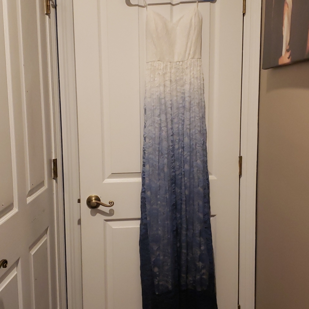 NWT Ombre lace maxi dress